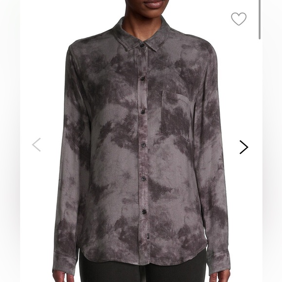 Rails Hunter Charcoal Button Down Shirt. - Picture 2 of 8